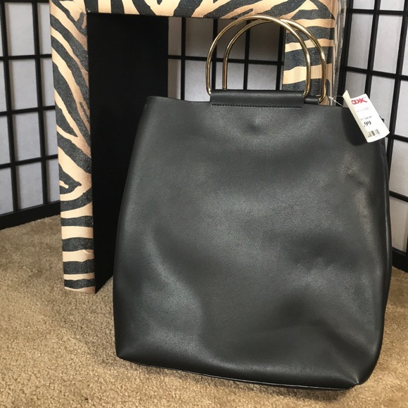 Madison West Handbags - Black tote bag